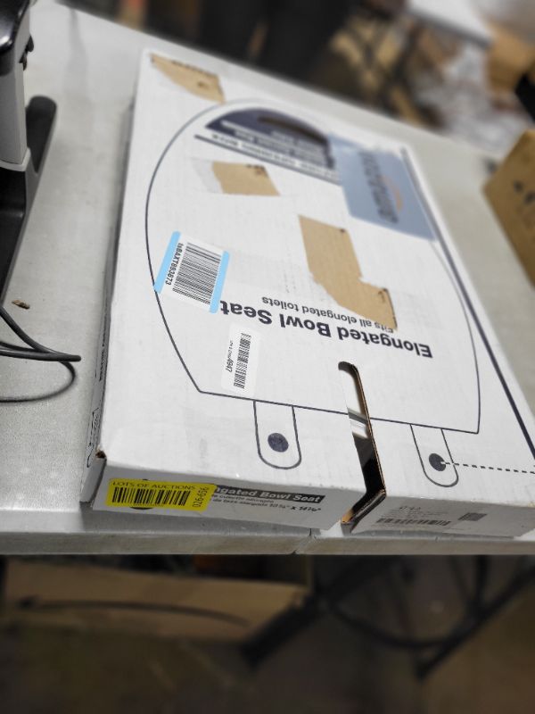Photo 1 of Kohler K-4774-0 Brevia Elongated White Toilet Seat with Quick-Release Hinges And Quick-Attach Hardware For Easy Clean