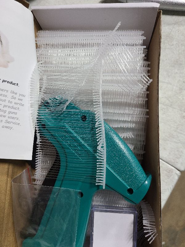 Photo 1 of GILLRAJ® Price Tagging Gun ?Not a Stitch Gun? Jumbo Pack 5000pcs 2" Long Barbs & 6 Needles, Clothing Hang Tag Attacher Gun for Retail Consignment Garage Yard Sale