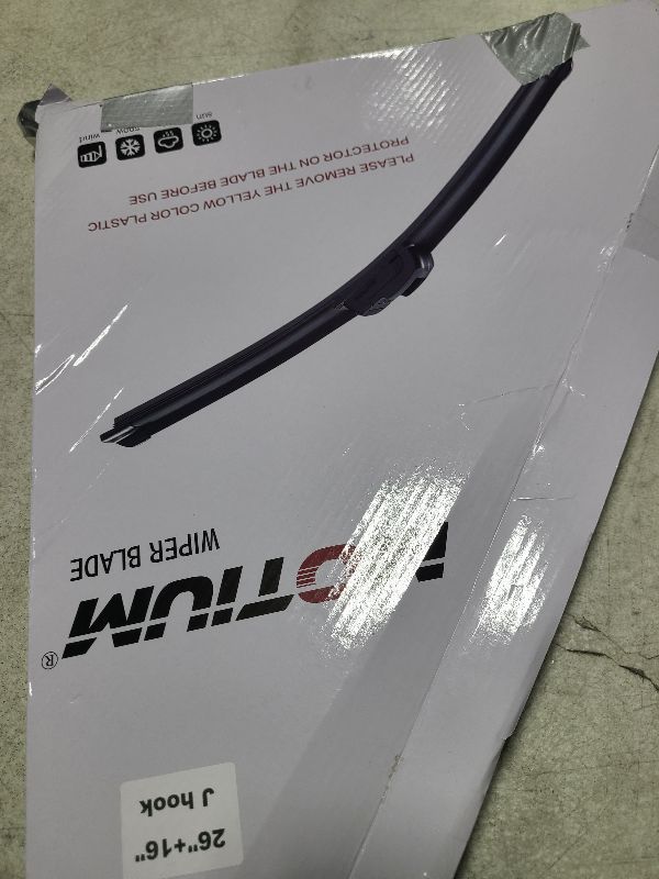 Photo 1 of MOTIUM OEM QUALITY Premium All-Season Windshield Wiper Blades (26"+16" pair for front windshield)…
