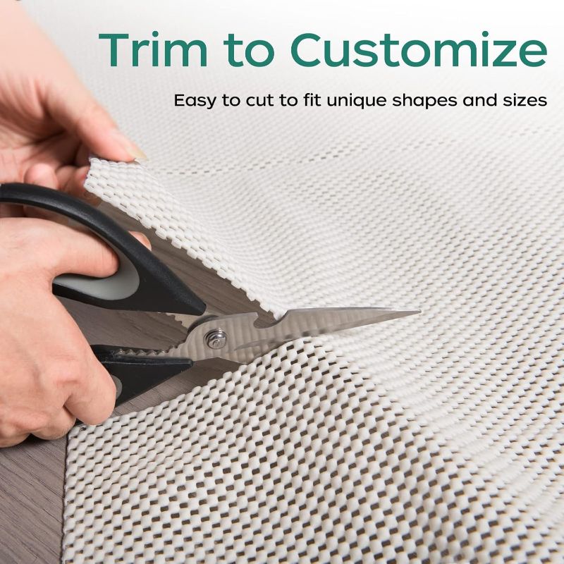 Photo 1 of Slip-Stop Super Grip, 3 x 5 ft, Cushioned Non-Slip Rug Pad for Area Rugs and Runner Rugs, Rug Pad for Hardwood Floors