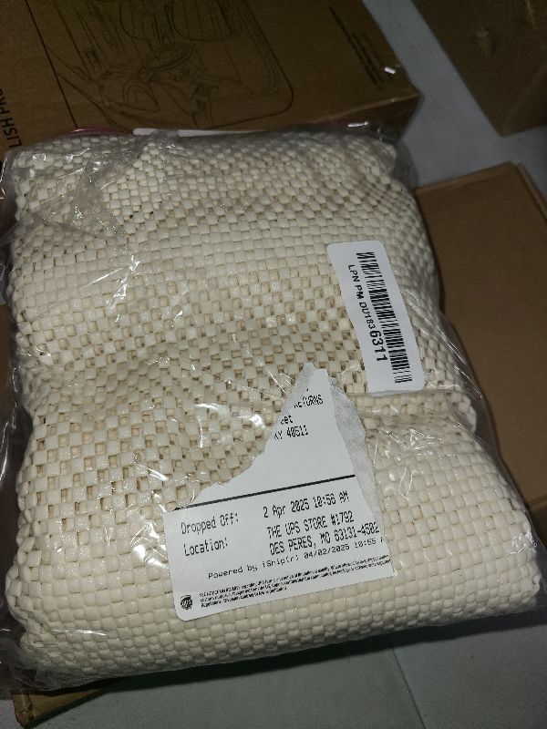 Photo 1 of Slip-Stop Super Grip, 3 x 5 ft, Cushioned Non-Slip Rug Pad for Area Rugs and Runner Rugs, Rug Pad for Hardwood Floors