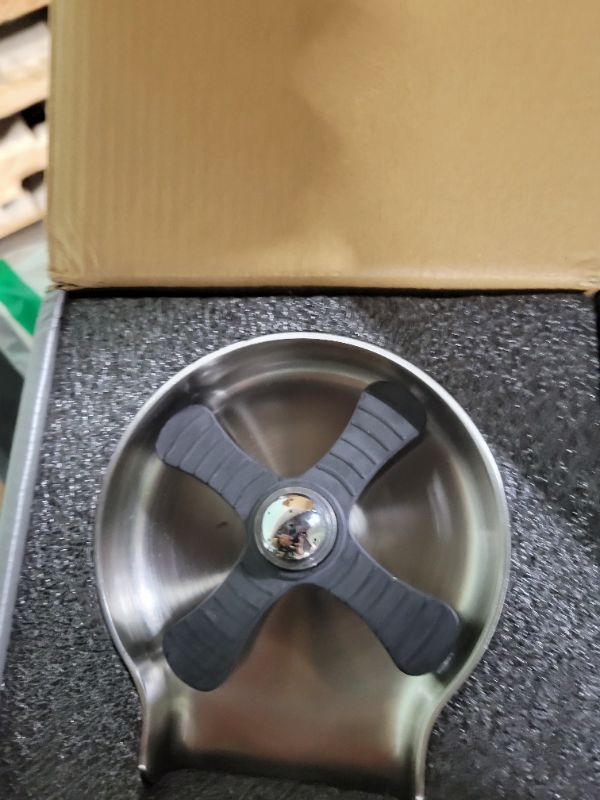 Photo 1 of 2025 Upgraded Glass Rinser for Kitchen Sink, Powerful Cup Washer for Sink with 13 Water Spraying Holes, Cup Cleaner Sink Attachment, Bottle Cleaner Sink Attachment, Stainless Steel, Brushed Nickel