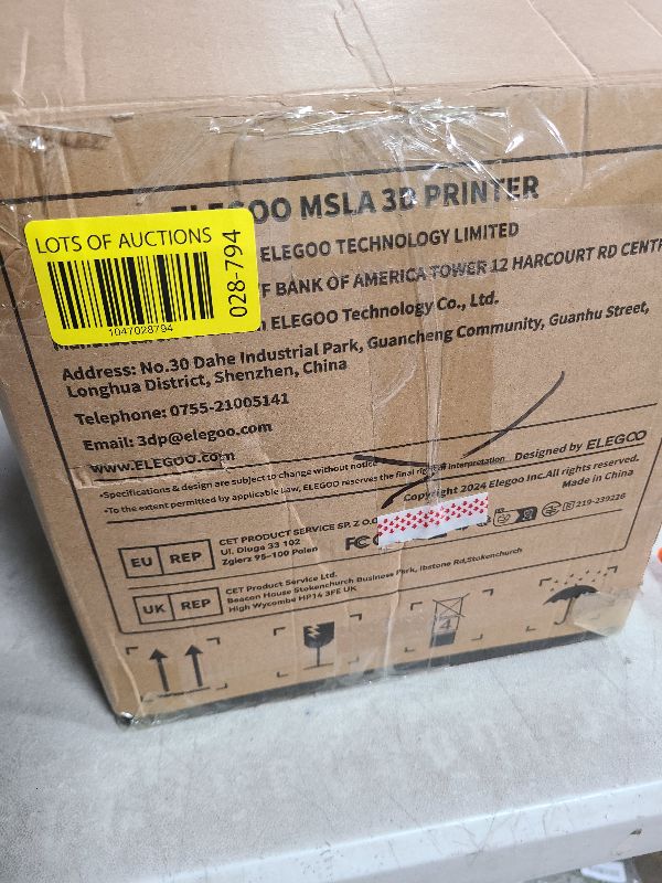 Photo 1 of ELEGOO Mars 4 MSLA 3D Printer with 7" 9K Monochrome LCD, UV Resin Photocuring Printer, Multiple Print Modes, Printing Size of 6.04 x 3.06 x 6.89 inches