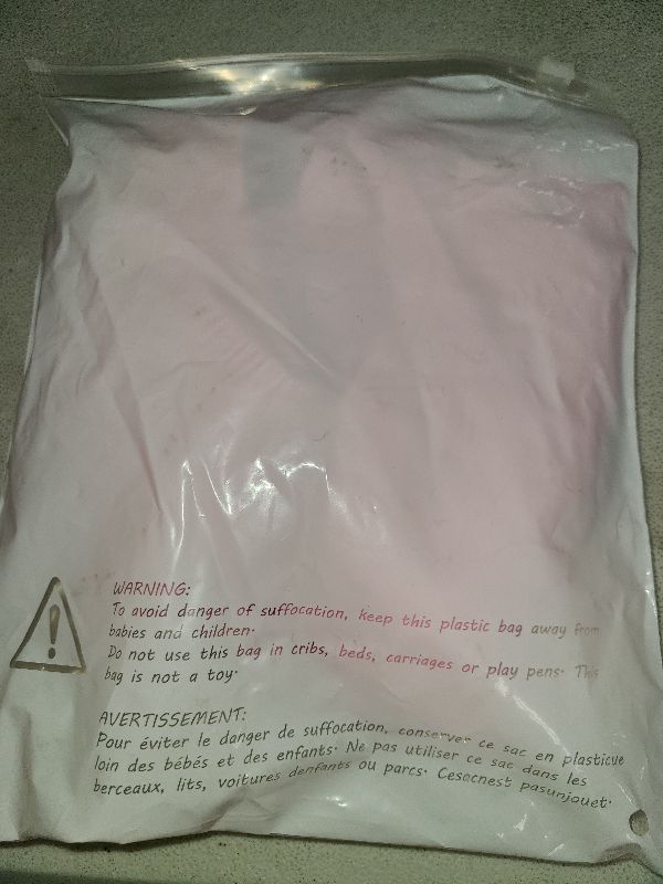Photo 1 of Adult Diaper Cover for Incontinence Noiseless Leak-Protection Underwear Plastic Pants Over Diapers Waterproof Rubber Pants (Pink, L(Woman Size))