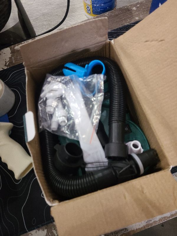Photo 1 of Bezente Electric Balloon Pump, 3-in-1 Portable Electric Air Balloon Blower Machine Balloon Pump Dual Nozzle Balloon Inflator for Inflatables and Latex 260q Foil Balloons