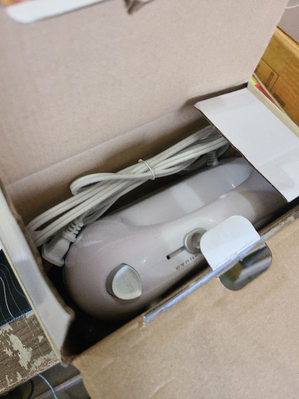 Photo 1 of Hand Mixer Electric, 400W Food Mixer 5 Speeds Handheld Blender, 5 Stainless Steel Accessories, Storage Box, Kitchen Blender with Cord for Cream, Cookies, Dishwasher Safe, White
