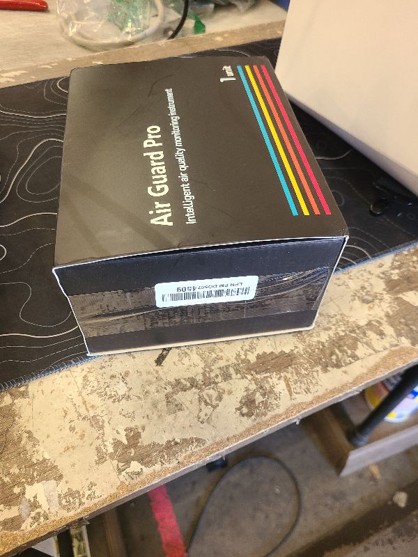 Photo 1 of 13-in-1 Professional Indoor Air Quality Monitor with Wi-Fi | AQI | CO | CO2 | HCHO | TVOC | PM1.0 | PM2.5 | PM10 | TEM | Humi | Date | Time | Alarm | Smart Home Integration, for Home Office School