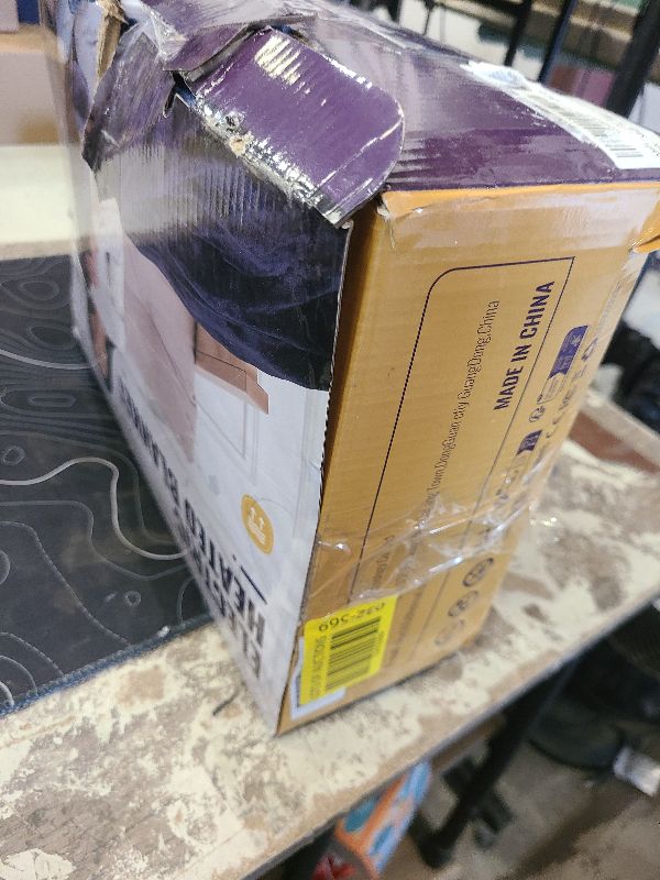 Photo 1 of Electric Blanket Throw Soft Heated Throw, 40x70 inch Small Heated Lap Blanket with Auto Shut-Off for Office and Couch, 6 Heating Levels, Washable