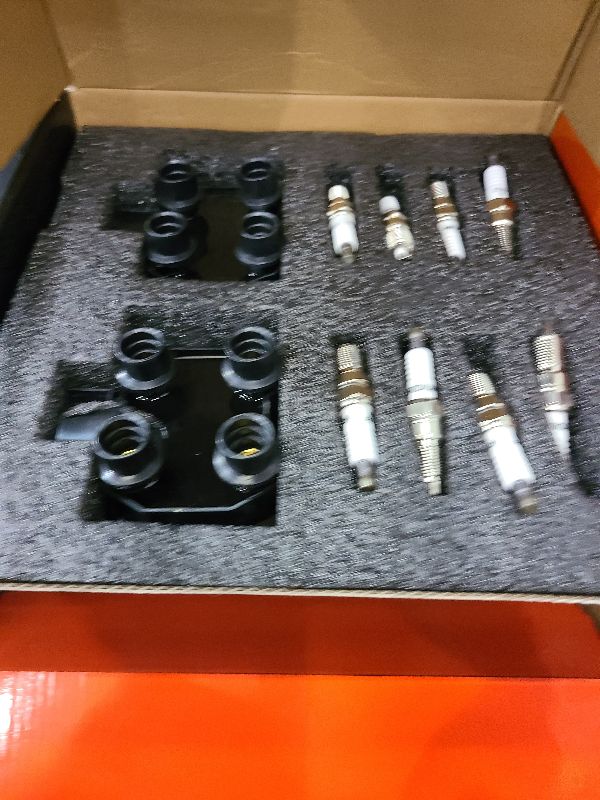 Photo 1 of A-Premium 2 Ignition Coils with 8 Spark plug Wires and 8 Iridium Spark Plugs Compatible with Ford F-150, F-250, E-150 Econoline, Crown Victoria, Expedition & Lincoln Town Car, 1996-1999, V8 4.6L