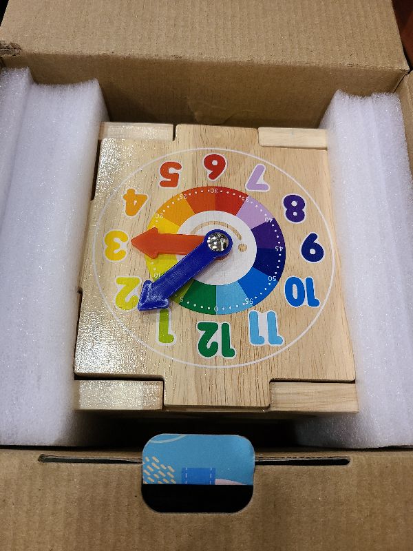 Photo 1 of Batlofty Wooden Activity Cube, 8-in-1 Montessori Toys for 1+ Year Old Boys & Girls, Educational Learning Toys for Toddlers Age 1-2, 1st Birthday Gift with Word Cards | Bonus Sorting & Stacking Board
