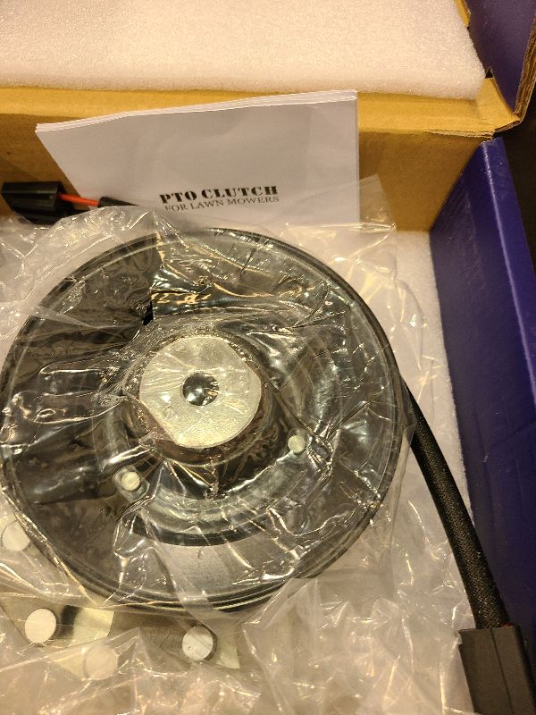 Photo 1 of ACEBRI PTO Clutch for John Deere STX38 STX46 AM119683, for Toro 104-3334 117-7468 SS4235, for Warner 5217-9, 5217-2, 5217-35 Lawn Tractor Part, for Craftsman 532145028 145028 42" Riding Mower Clutch