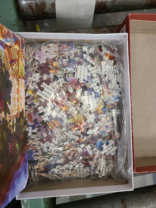 Photo 1 of 500 Piece Christmas Puzzle for Adults, Jigsaw Puzzles for Kids Ages 8-10 and Up, Medium Difficulty Fun Family Games Great Ideas for Women and Man, Christmas Playground(19.7 x 15.7 inch)