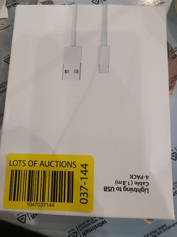 Photo 1 of 4Pack [Apple MFi Certified] Charger Lightning to USB Charging Cable 6FT Cord Compatible iPhone 14/13/12/11 Pro/11/XS MAX/XR/8/7/6s Plus,iPad Pro/Air/Mini,iPod Touch