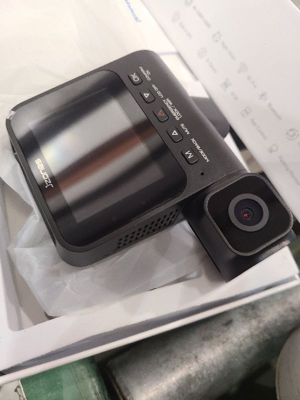 Photo 1 of 3 Channel 4K Dash Cam, Dash Camera for Cars with STARVIS 2 HDR Night Vision, 4K+1080P+1080P Front Inside and Rear Triple Car Camera, GPS, 24H Parking Mode, Free 64GB Card