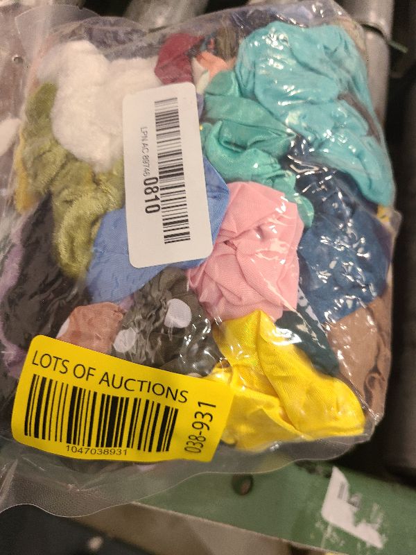 Photo 1 of 52 Pcs Velvet Hair Scrunchies Hair Bands for Women or Girls,Elastic Soft Ponytail Holder Hair Ties for Birthday, Party, Thanksgiving, Christmas