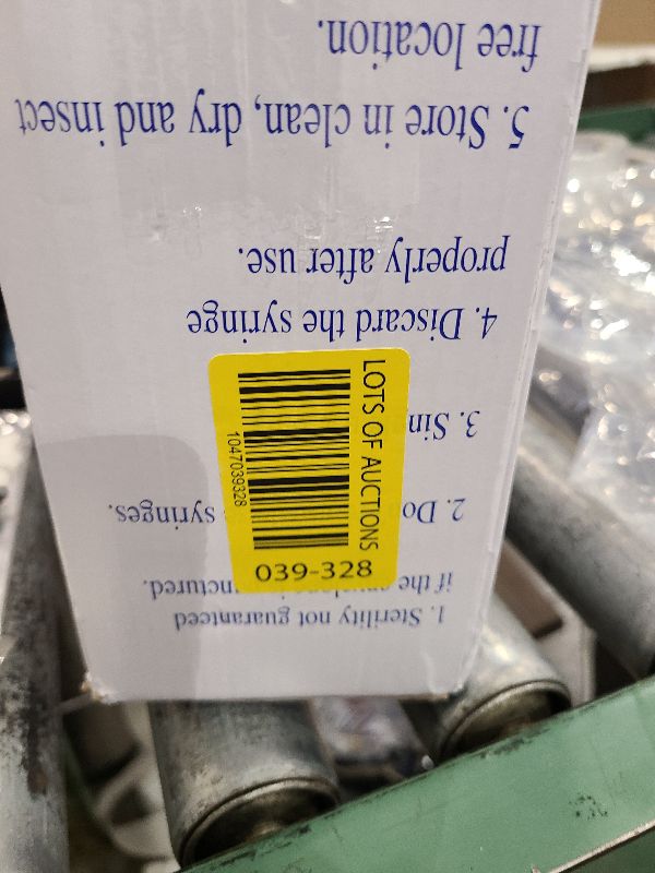 Photo 1 of 100 Pack 5ml with 22Ga Disposable Plastic Measuring Lab Supplies, Individually Sealed Wrapped