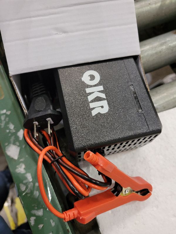 Photo 1 of 14.6V 10A LiFePO4 Battery Charger Special for 12V LiFePO4 Battery, Trickle Charger for Lithium Iron Phosphate Battery, Battery Maintainer, Built-in Safety Protections, Support Fast Charging
