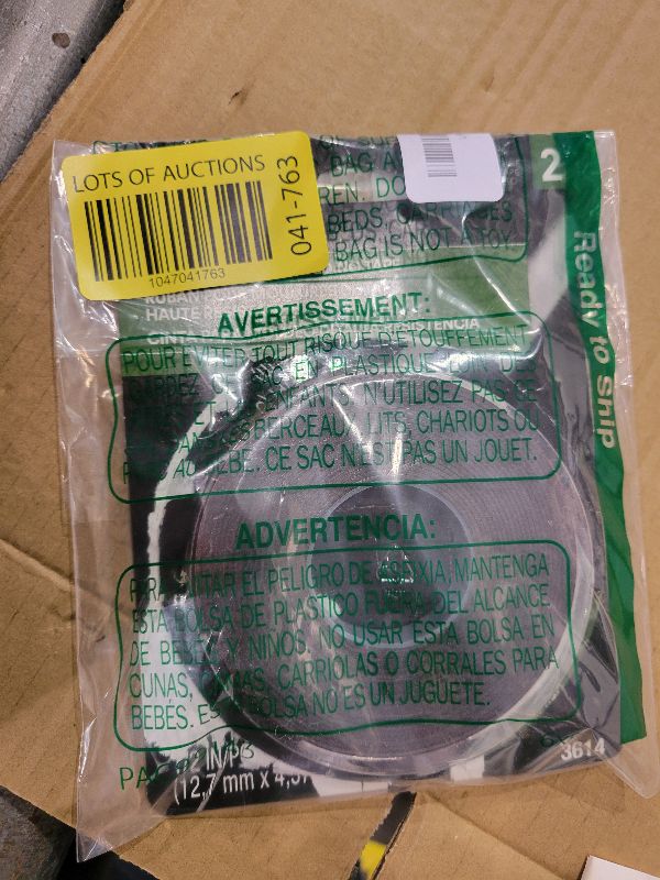 Photo 1 of 3M Super-Strength Molding Tape, 1/2 in x 15 ft, High Strength Double-Sided Adhesive, Permanently Attaches Side Moldings, Trim and Emblems to Interior and Exterior of Vehicles (03614)
