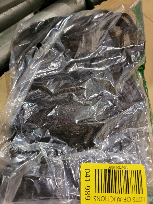 Photo 1 of 2PCS Curly Ponytail Extension with Hair Tie Hair Natural Wig Elastic Band Wave Fake Ponytail Wigs Accessories for Women Daily 17 Inch (dark brown)