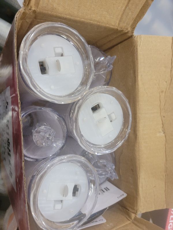 Photo 1 of 6PCS Led Candles (D:2.5" x H:7"),Pillar Fake Candles, flameless Candles Battery Operated/Batteries Included, Velas artificiales para Decoration for Valentine's Wedding Christmas Decorations