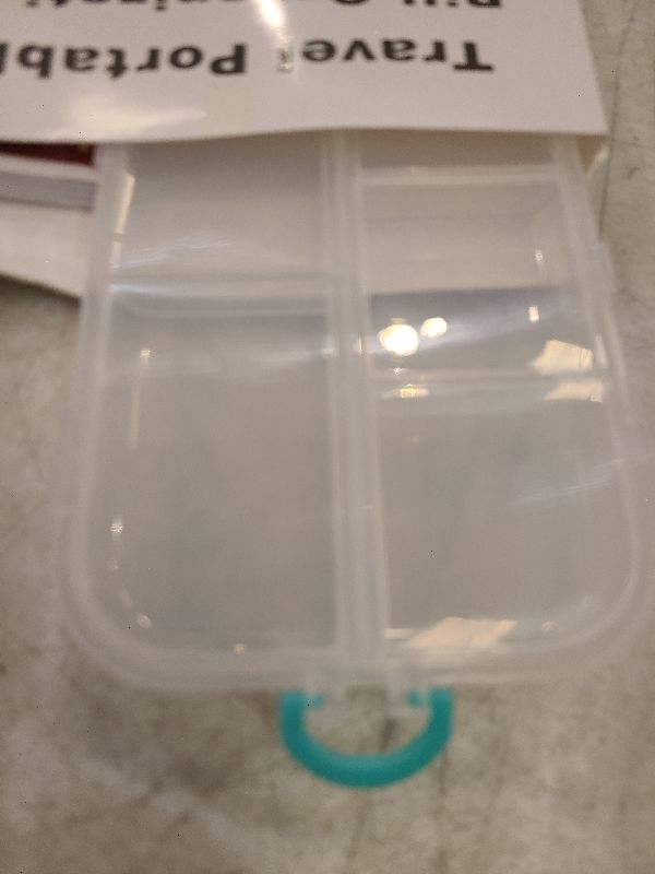 Photo 1 of ???? ?????????, Large ?????? ???? ????????? with Labels, Medicine Pill Organizer, ?????? ?????????? Pill Case