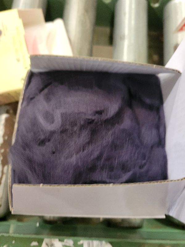 Photo 1 of 3.53oz Wool Roving Yarn, Wool Felting Supplies, Pure Wools, Chunky Yarn, Spinning Wool Roving for Needle Felting Wet Felting DIY Hand Spinning (Dark Brown)