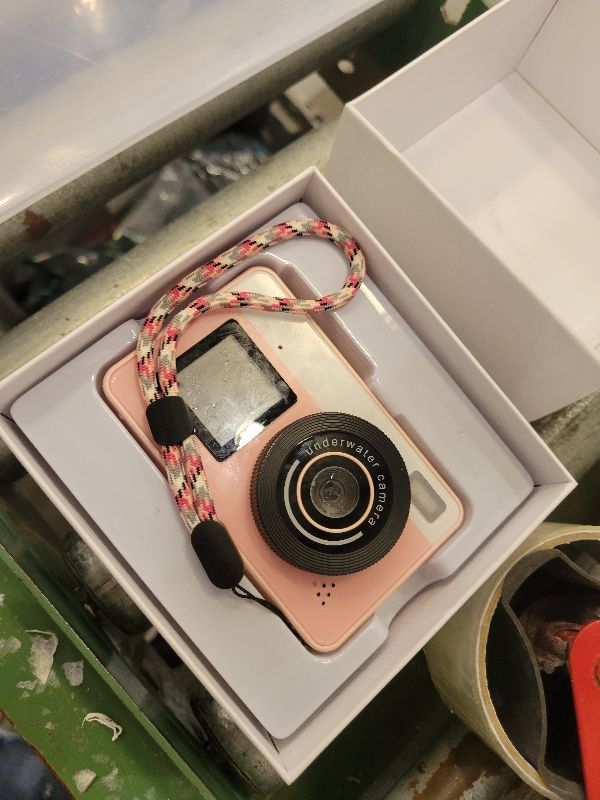 Photo 1 of 4K Digital Camera Waterproof, Point and Shoot Cameras for Photography, 10FT Underwater Camera with Dual Screens,18X Digital Zoom, 32GB TF Card, Selfie Cameras for Teens Beginners Girls Boys Kids(Pink)