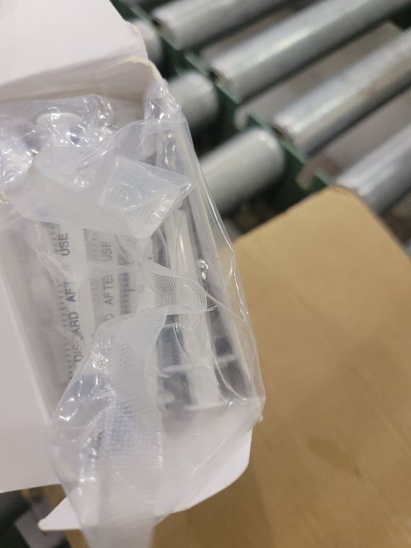 Photo 1 of 3ml Syringes with Cap, Luer Slip Tip, Whole Pack Bulk Sterile Sealed, No Needle, 50 Pack