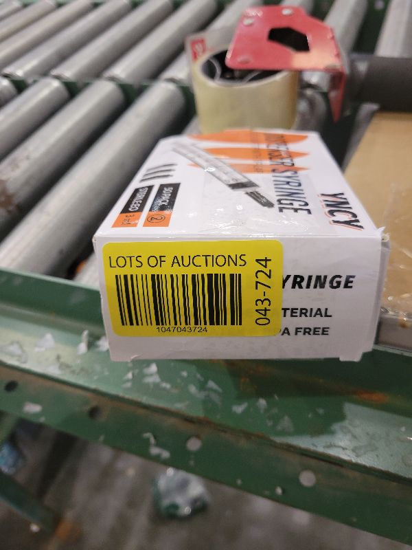 Photo 1 of 3ml Syringes with Cap, Luer Slip Tip, Whole Pack Bulk Sterile Sealed, No Needle, 50 Pack