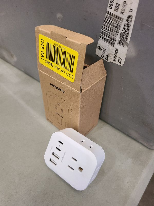 Photo 1 of 2 Pack US to Australia Power Plug Adapter, New Zealand Power Adapter with 4 Outlets 4 USB Ports(2 USB C), Type I Plug Adapter for USA to Australian AU China Argentina Fiji Cruise Travel Essentials
