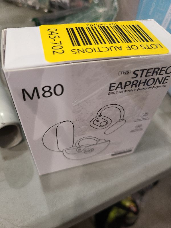 Photo 1 of AI Language Translation Earbuds, Real-time Translator Wireless Earbuds, 3-in-1 OWS Translator Earbuds for 144 Languages & Accents, Business Meetings, Learning, Exercise and Travel, Black