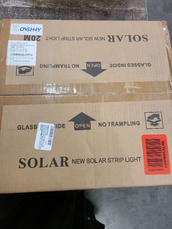 Photo 1 of "covshny" 65.6 ft solar led strip