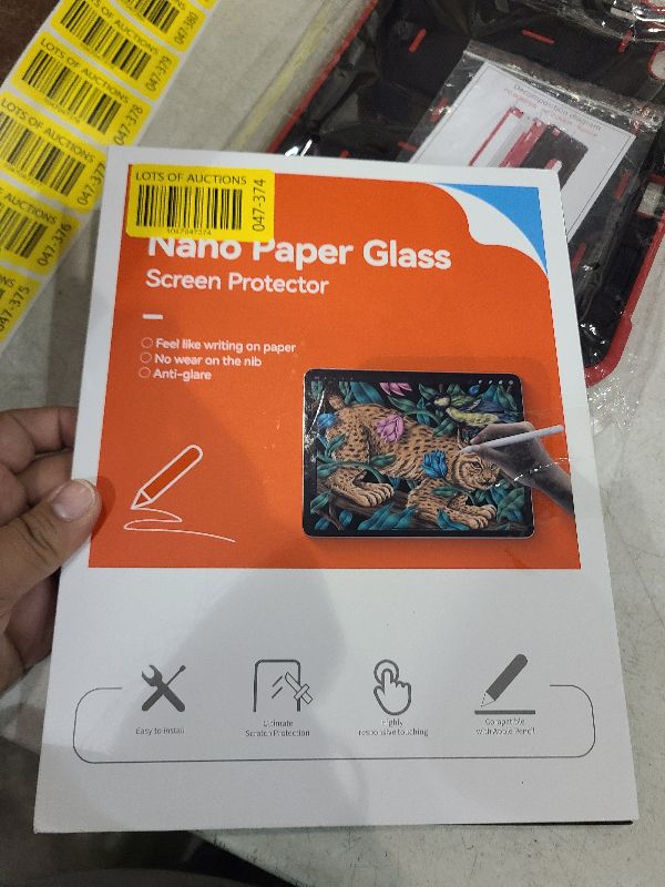 Photo 1 of Ambison [2 Pack] Paper Matte Glass Screen Protector Compatible with iPad Air 11inch M3 2025 7th Gen&M2 2024 6th Generation Writing Smoothly Anti Glare&Fingerprint Smooth as Silk Tempered Glass Scratch-Resistant