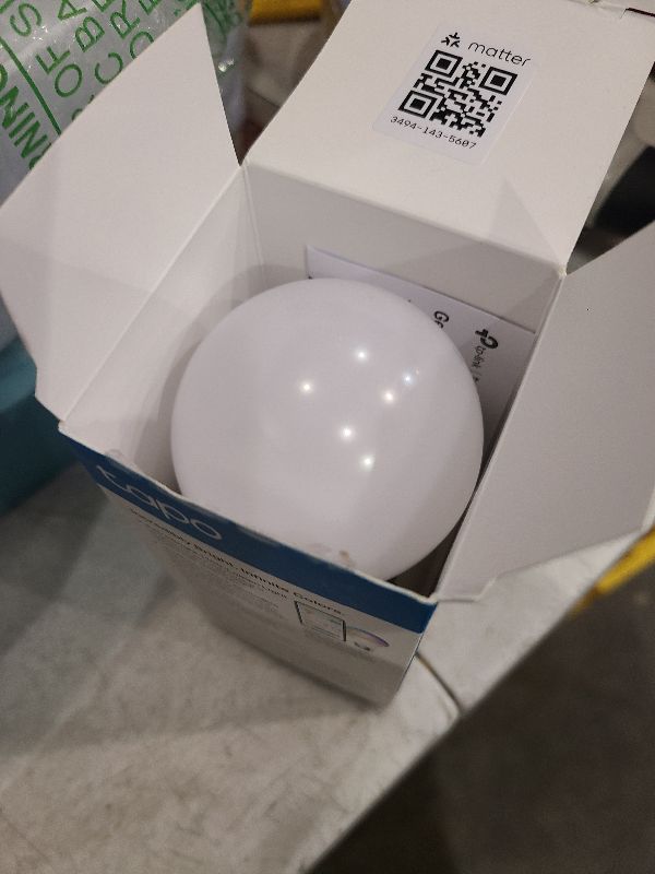 Photo 1 of Tapo TP-Link Smart Light Bulbs, 1100 Lumens High Brightness(75W Equivalent), Matter-Certified, 16M Colors RGBW LED Bulb, Dimmable, CRI>90, Voice Control w/Siri, Alexa & Google Home, A19 E26 L535E