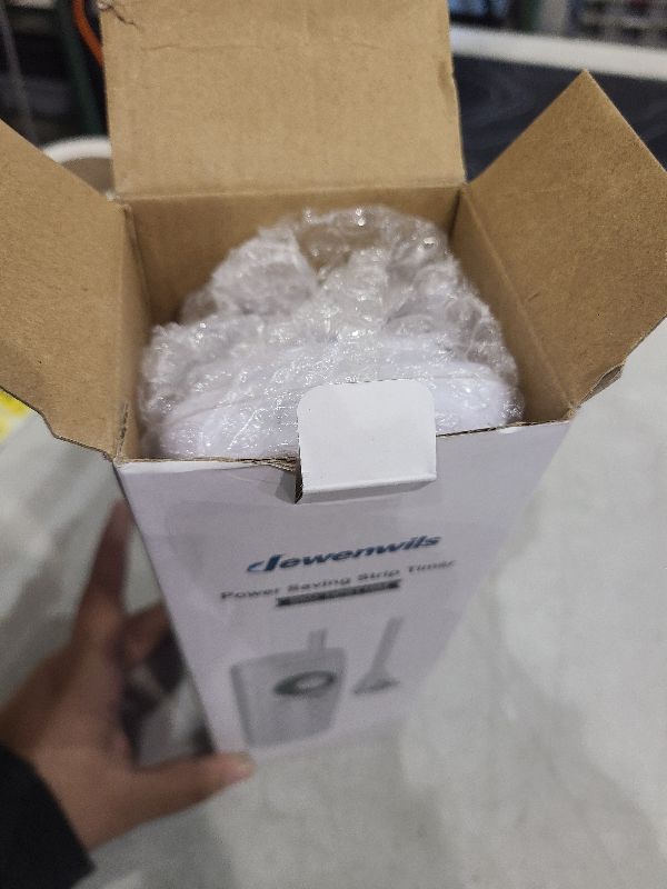 Photo 1 of DEWENWILS Mechanical Timer Power Strip with 8 Outlets, Flat Plug, 6ft Long Cord, Overload Protection, Indoor Timer for, Bearded Dragon Tanks, Aquarium, Grow Lights, Plants, Reptile Light, UL Listed