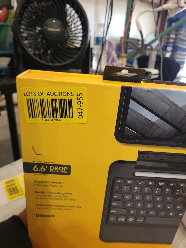 Photo 1 of ZAGG Rugged Book iPad 11" (A16)/ 10.9" (Gen 10) Case - Durable Wireless Keyboard Case, Military-Grade Drop Protection, Multi-Device Pairing, Detachable Backlit Keyboard, Black