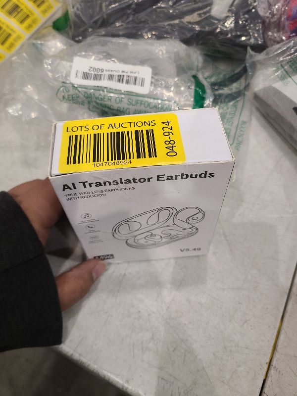 Photo 1 of AI Language Translator Earbuds, OWS Real-Time 3-in-1 Translation Earbuds 144 Languages & Accents, Translation Device for Travel Business Learning?Black?