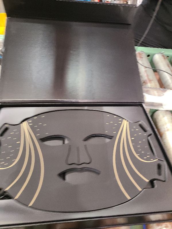 Photo 1 of 7 Colors LED Face Mask Light Therapy?Red Light Therapy Mask for Face?Facial Skin Care Tools for Home Use