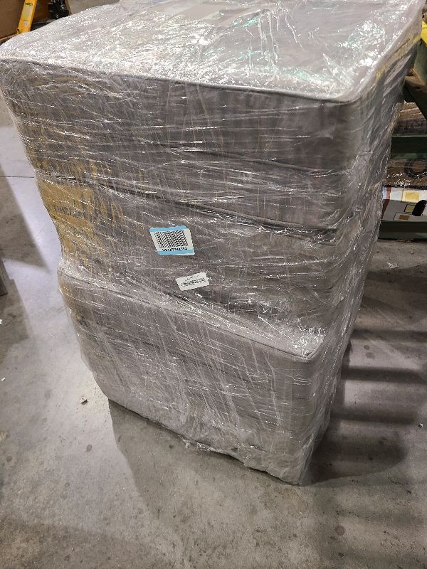 Photo 1 of AAAAAcessories Outdoor Deep Seat Cushions, Foam Pillow, Waterproof, Fade-Resistant Patio Furniture Replacement Cushions, 24" x 24" x 5", Set of 4, Gray
