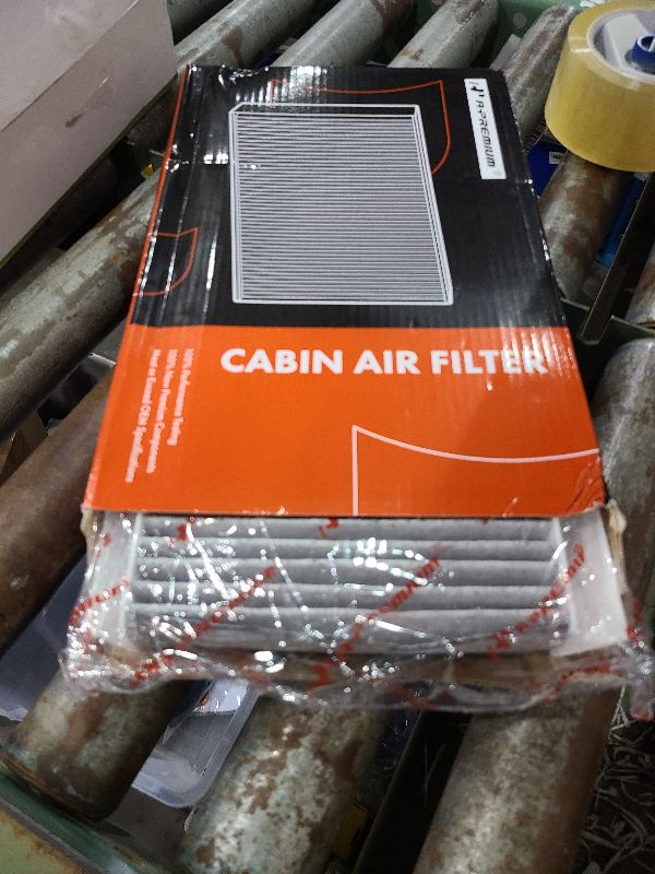 Photo 1 of A-Premium Cabin Air Filter with Activated Carbon Compatible with Land Rover LR3 2005-2009, LR4 2010-2016, Range Rover Sport 2006-2013, Replace# JKR500020