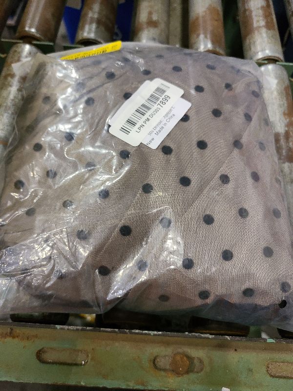 Photo 1 of 50s Dresses for Women Vintage Polka Dot Dresses Long Sleeve Mesh Dress for Women Casual Swing Dress Vestidos Elegantes De Mujer para Fiesta Cocktail Tea Party Dresses Apricot L