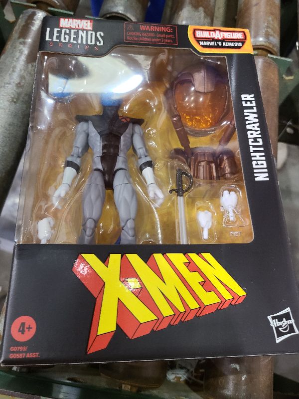 View 2 of Marvel Legends Series Nightcrawler, X-Men Comics Collectible 6-Inch Scale Action Figure