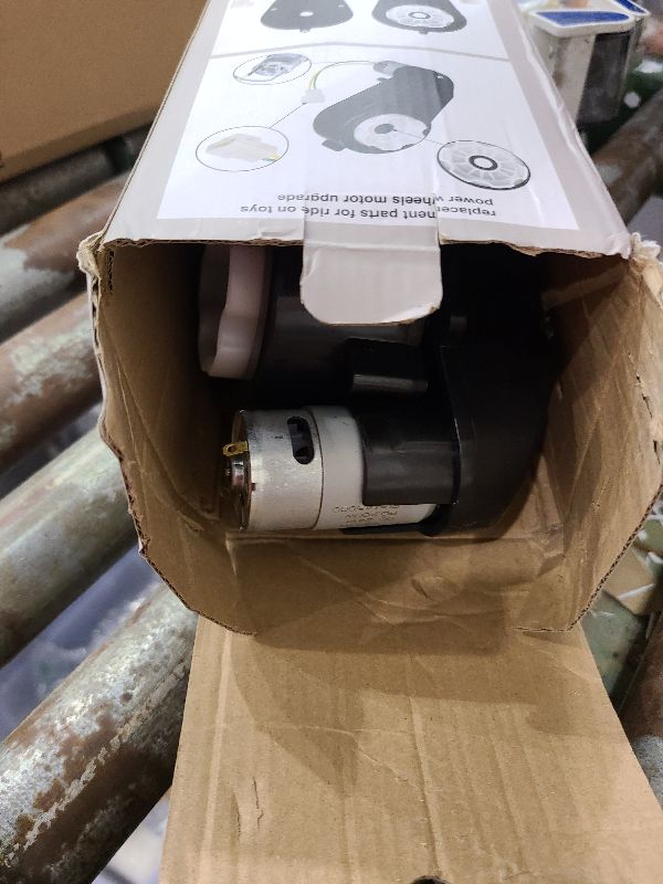 Photo 1 of 2Pcs 24V 45000RPM Gear Box for Kids Electric Ride On Toy Car,24V RS555 45000RPM Ride On Toy Car Conversion High Speed Drive Engine Motor Gearbox