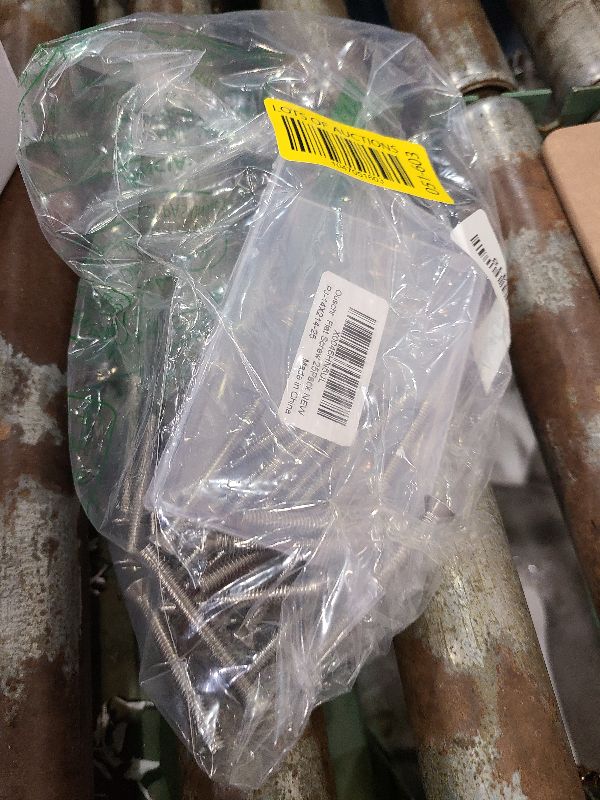 Photo 1 of 1/4"-20 x 2-1/4" Countersunk Flat Head Machine Screw Bolts, Full Thread, 304 Stainless Steel, 25 PCS