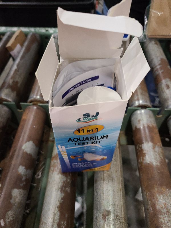 Photo 1 of 11 in 1 - Aquarium Test Strips | 950 Tests - 150 Strips | Fish Tank Aquariums Water Test Kit & ebook | Aquarium Thermometer | Fish Tank Water Testing Kit Includes 50 Ammonia Strips | Versatile Usage