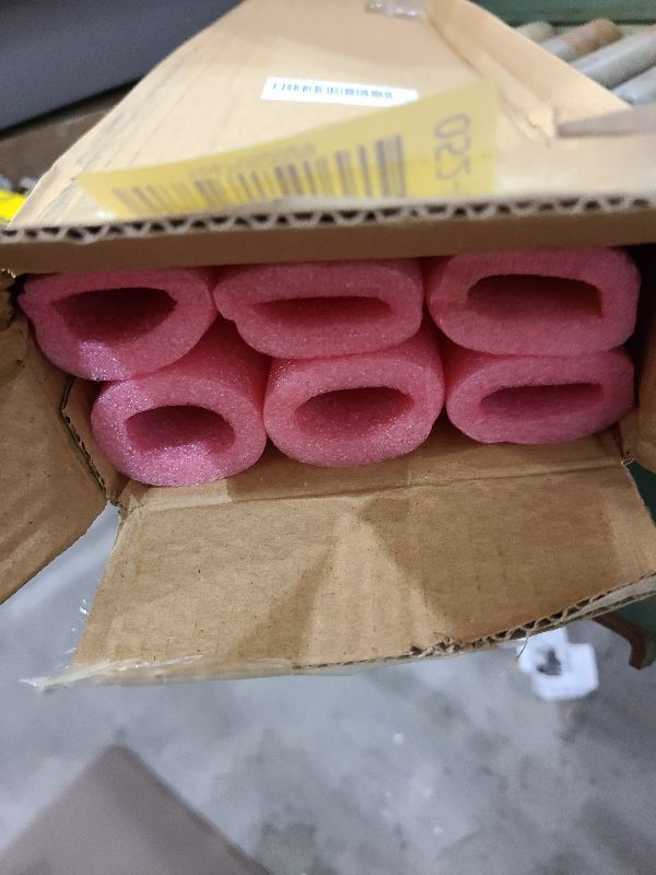 Photo 1 of 35.4inch Trampoline Pole Foam Sleeves 6pcs Waterproof Protective Trampoline Spring Cover Padding for Indoor and Outdoor Children's Trampoline Accessories