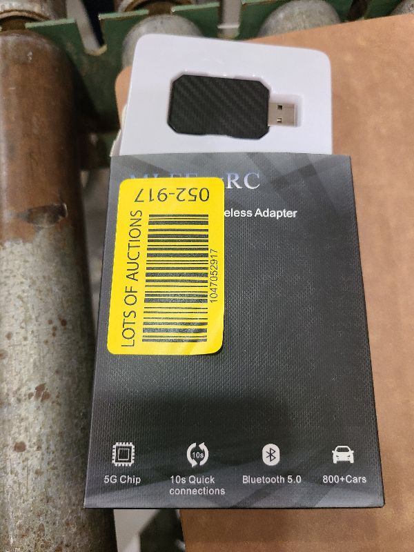 Photo 1 of Wireless CarPlay Android Auto Adapter - Convert Wired to Wireless in Seconds, Compact Design with USB Extension Cable, Stable Connection & Near-Zero Latency for 2020+ Vehicles [Compatibility List]