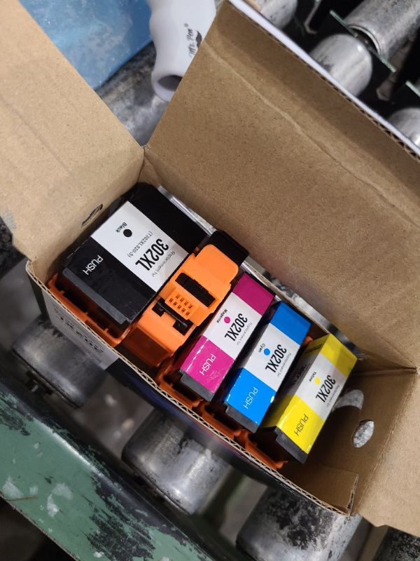 Photo 1 of 302XL 302 Ink Cartridges Multipack (5 Pack) Remanufactured Replacement for Epson 302 XL T302XL Ink Cartridge Work for Epson Expression Premium XP-6100 XP-6000 XP6000 XP6100 Printer (BK/PBK/C/M/Y)