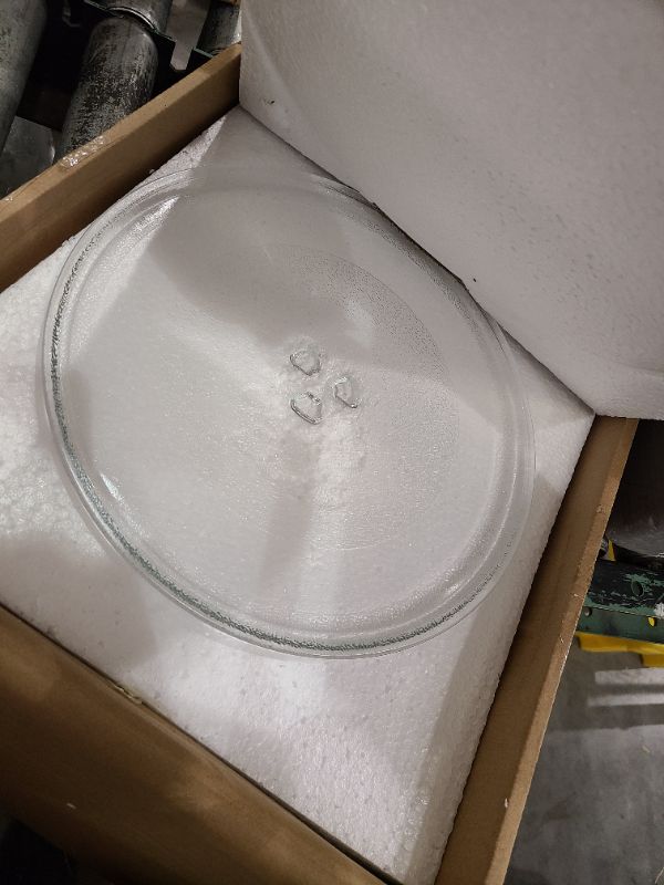 Photo 1 of 12" Microwave Replacement Turntables, Microwave Glass Plate Compatible with Replacement Part of W11367904/ W10337247/ AP6892124/ W11335034/ WPW10337247 etc – Dishwasher Safe