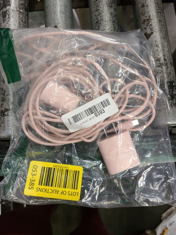 Photo 1 of 10 Ft iPhone 16 15 Charger Fast Charging USB C Charger Block Type C Chagrer Fast Charging 2-Pack for iPhone 16/16 Plus/16 Pro/16 Pro Max/iPhone 15/15 Pro Max/Samsung(Pink)